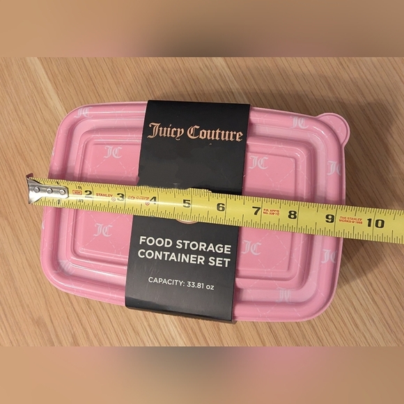 NWT Juicy Couture Food or Anything Storage Container Set - Picture 5 of 8